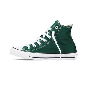 Gloom Green Converse high tops